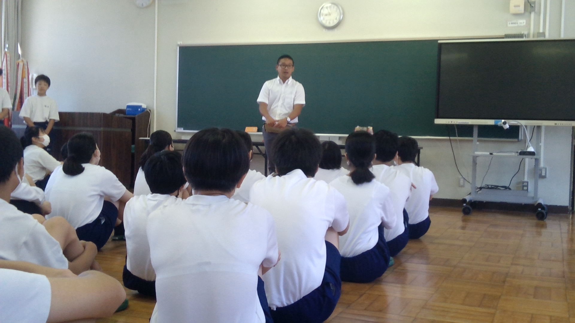 中学校集会 尚学館中学校・高等部